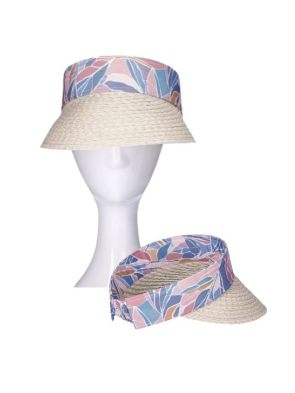 Time And Tru Visor With Printed Band